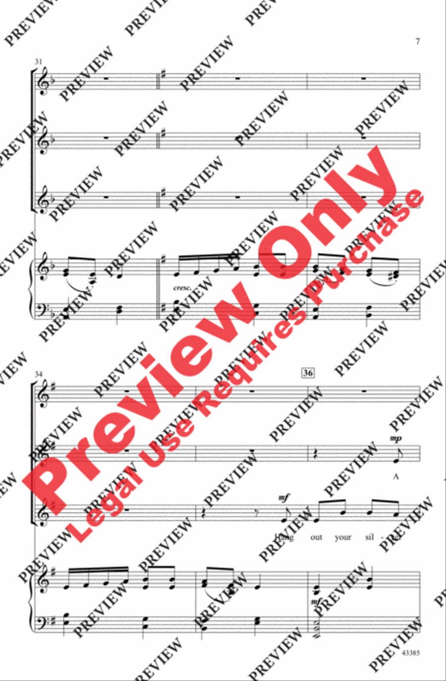 A Jolly Wassail A Jolly Wassail Women's Choir scores gallery preview page 7