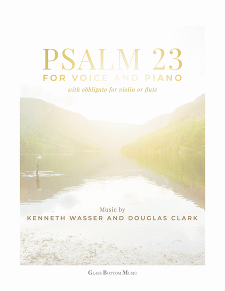 Psalm 23 - for Voice with Piano, and Violin or Flute Obbligato image number null