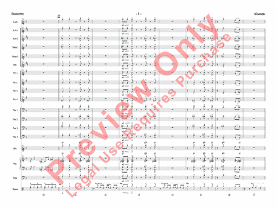 ¡Vámonos! Jazz Ensemble scores gallery preview page 3