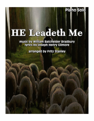 Book cover for HE Leadeth Me - Piano Solo