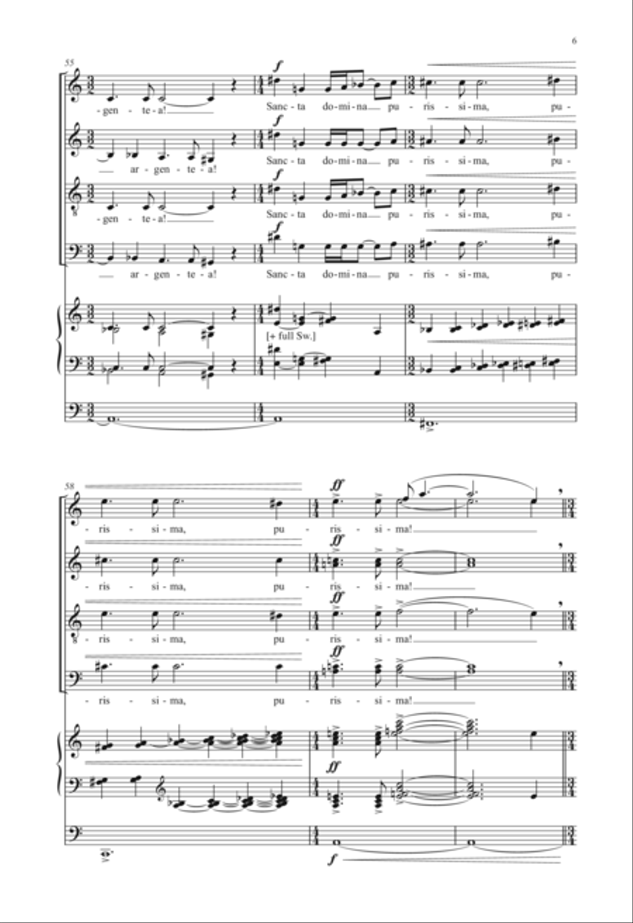 The Chelsea Carol 4-Part scores gallery preview page 6