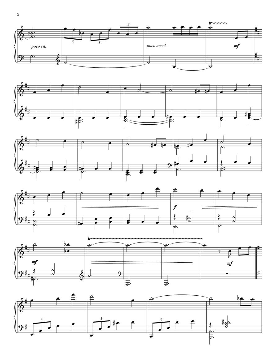 Dana Roze (from Syberia: The World Before) Piano Solo scores gallery preview page 2