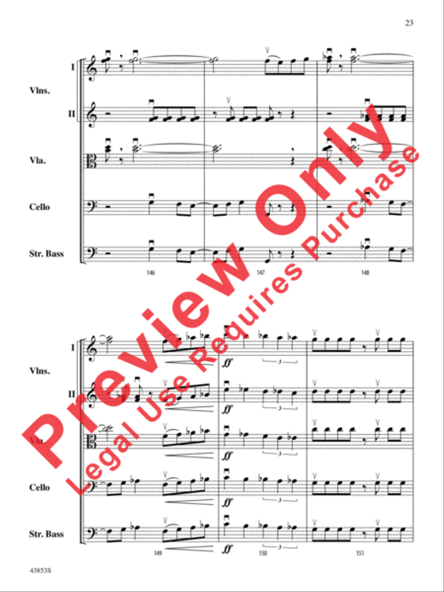 Miraj String Orchestra scores gallery preview page 24