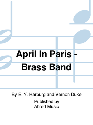 April In Paris - Brass Band