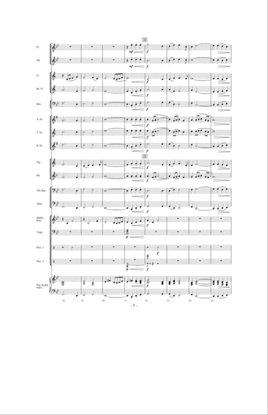 Be Still, My Soul Concert Band scores gallery preview page 4