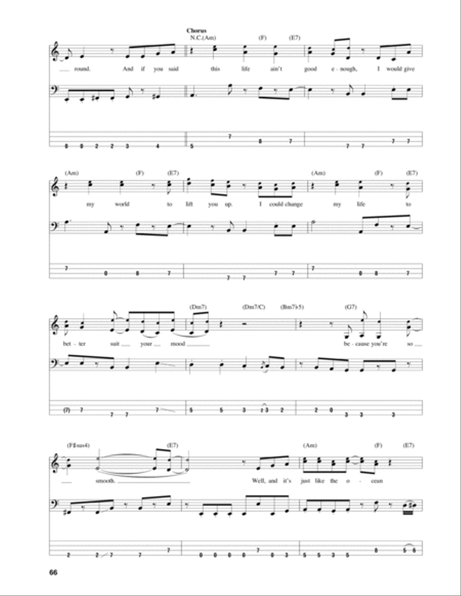 Smooth (feat. Rob Thomas) Guitar Tablature scores gallery preview page 6