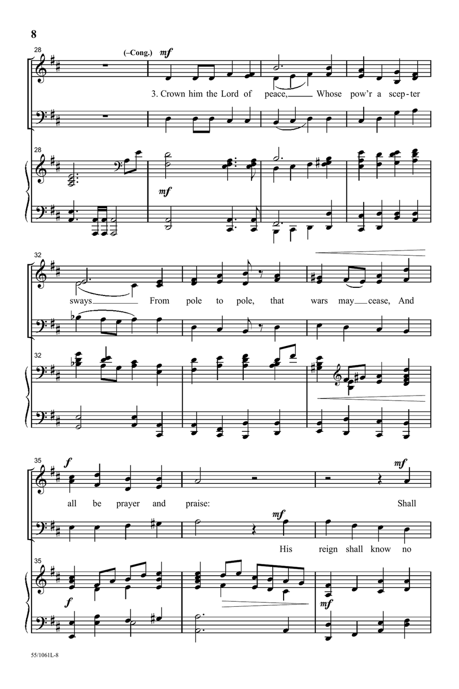Risen Indeed! (Digital Download) Choir scores gallery preview page 6