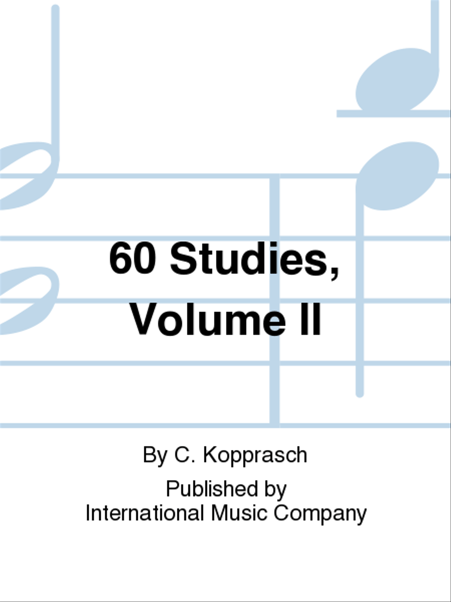 60 Studies, Volume II Trumpet Solo scores gallery preview page 1