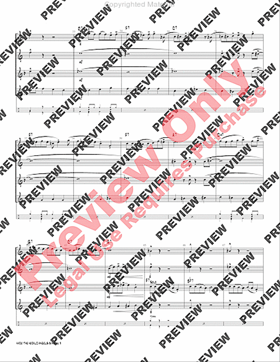 Swingin' Saxes Christmas, Set 2 Small Ensemble scores gallery preview page 12