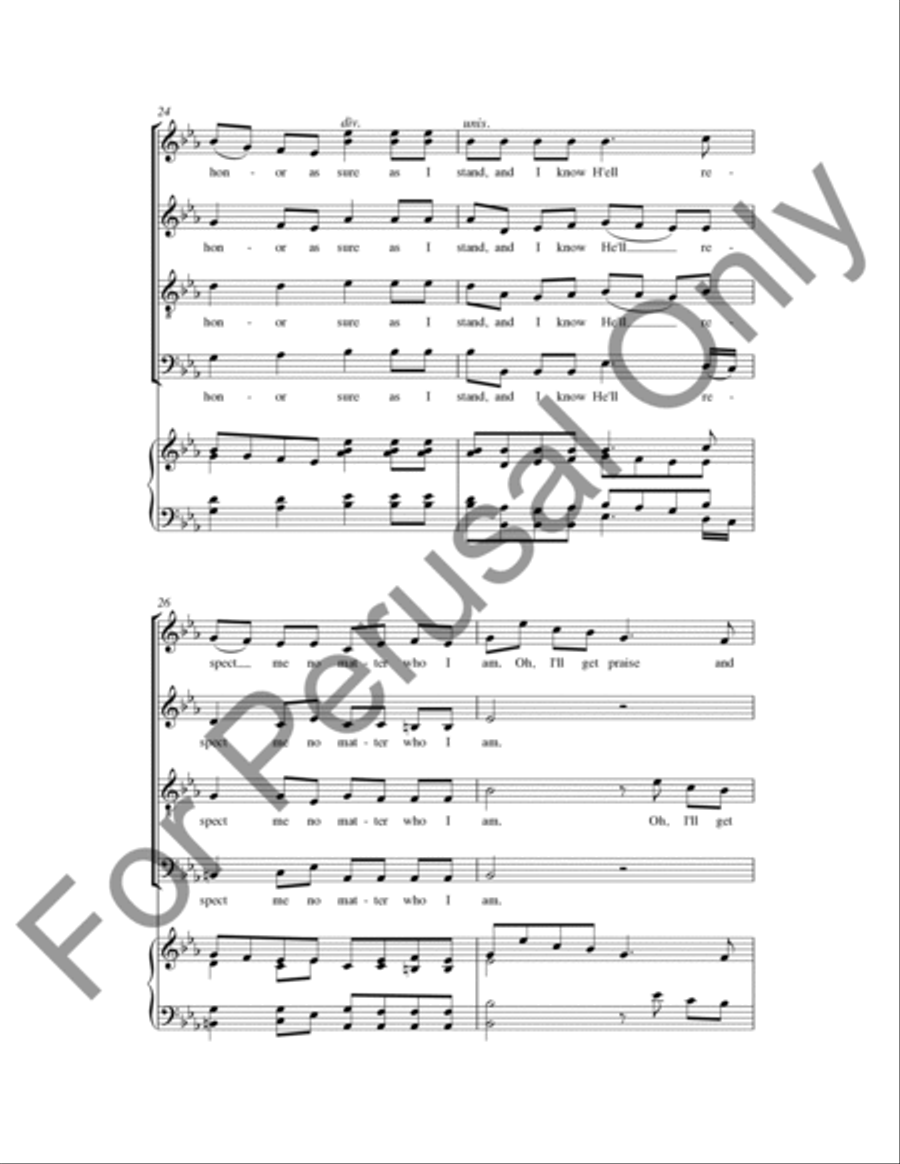 In That Promised Land 4-Part scores gallery preview page 7