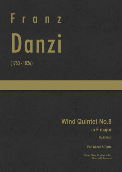 Danzi - Wind Quintet No.8 in F major, Op.68 No.2