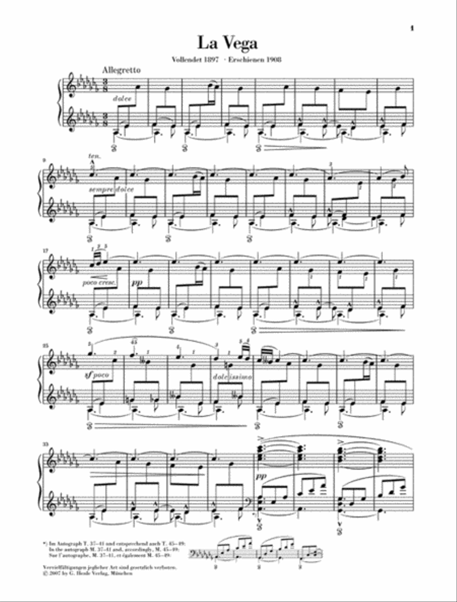 La Vega La Vega Piano Solo scores gallery preview page 2