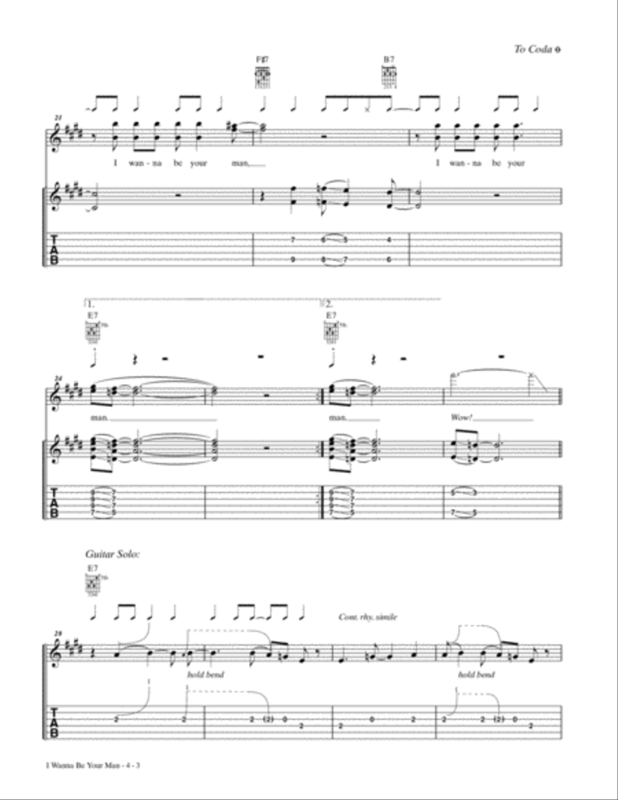 Ultimate Easy Guitar Play-Along -- The British Invasion 1964 Guitar Tablature scores gallery preview page 4