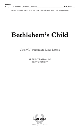 Bethlehem's Child - Full Score
