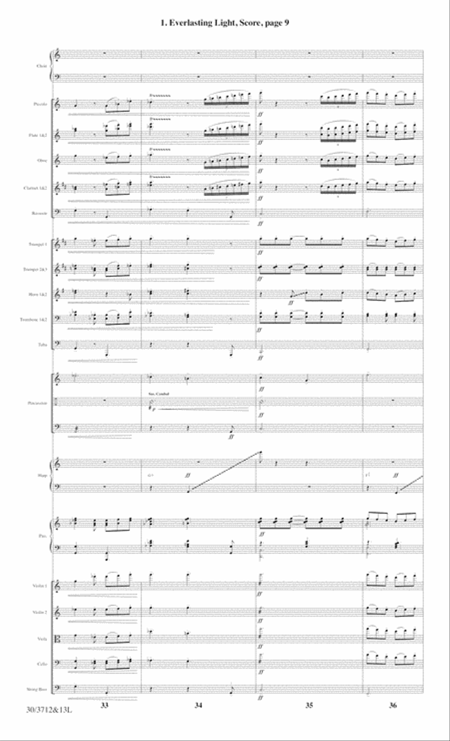 Everlasting Light - Full Score (Digital Download) Choir scores gallery preview page 11