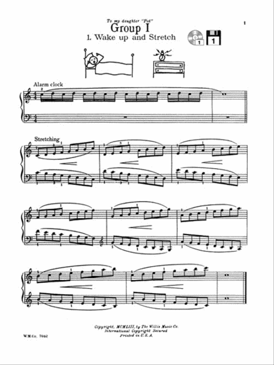 A Dozen a Day Book 2 Piano Method scores gallery preview page 3