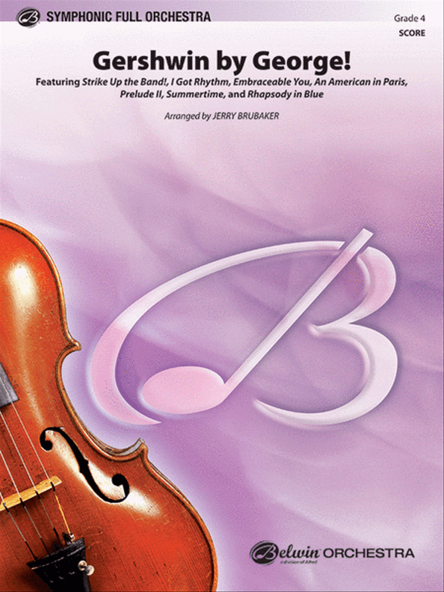 Gershwin by George! Gershwin by George! Full Orchestra scores gallery preview page 1