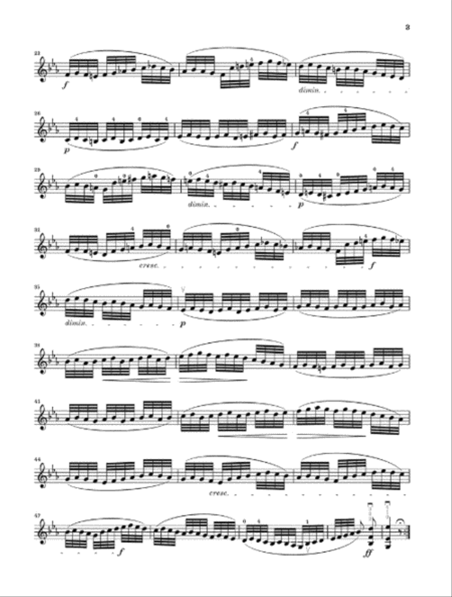 24 Preparatory Exercises to the Studies of Kreutzer and Rode, Op. 37 Violin Solo scores gallery preview page 4