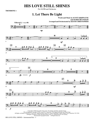 His Love Still Shines - Trombone 1