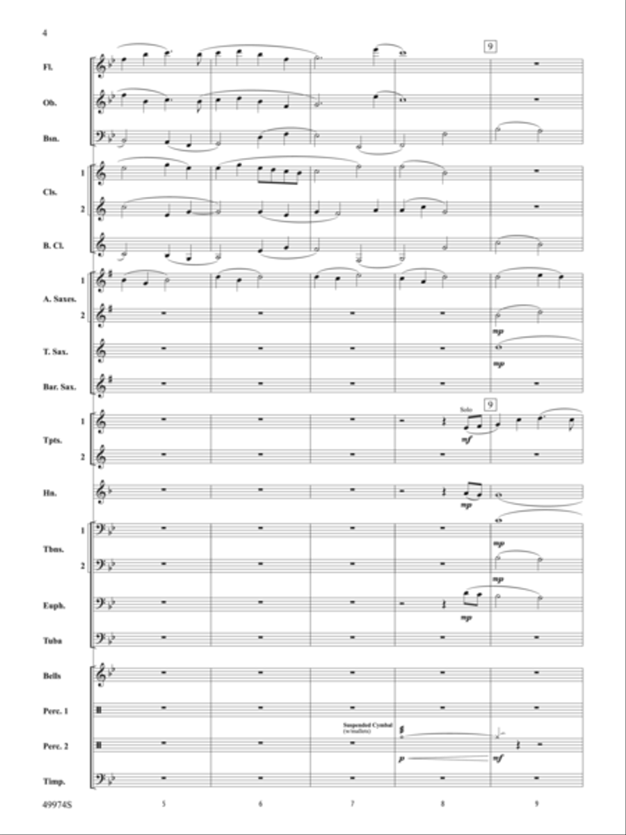 Carry On with Pride: Score Concert Band scores gallery preview page 4