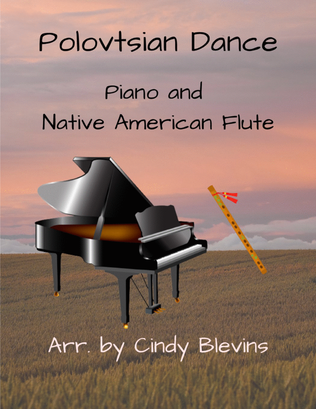 Book cover for Polovtsian Dance, for Piano and Native American Flute