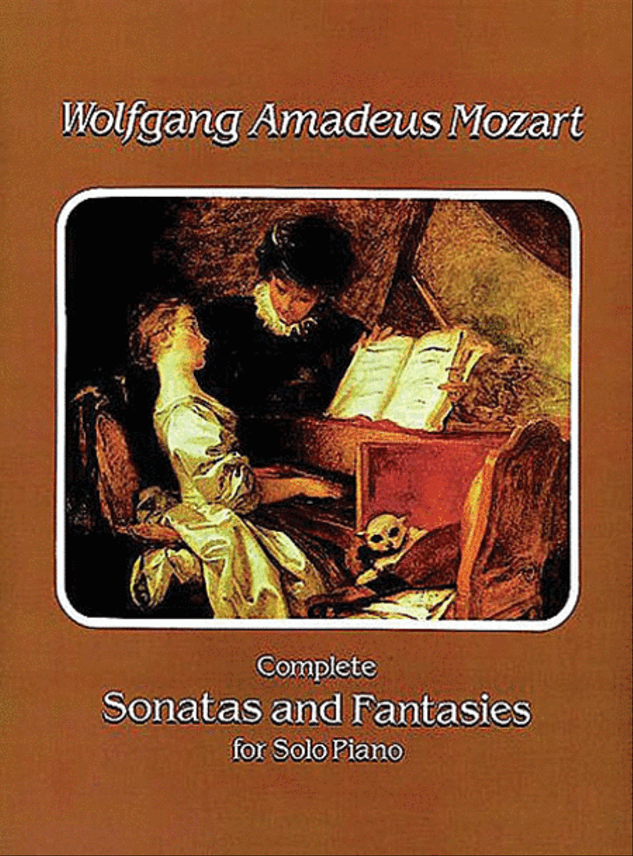 Complete Sonatas and Fantasies for Solo Piano Piano Solo scores gallery preview page 1