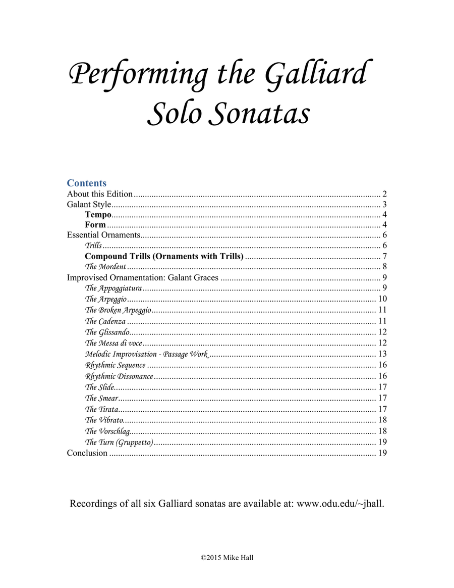 Six Sonatas for Trombone and Keyboard Trombone Duet scores gallery preview page 1