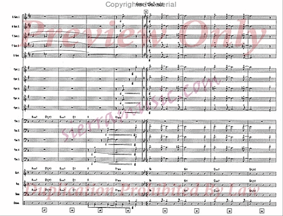 Carl Carl Jazz Ensemble scores gallery preview page 20