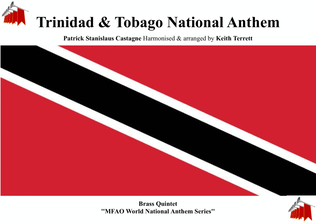 Trinidadian & Tobagonian National Anthem for Brass Quintet