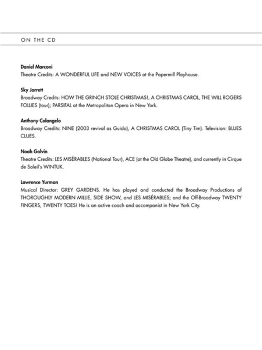 Kids' Musical Theatre Audition - Boys Edition Voice scores gallery preview page 3