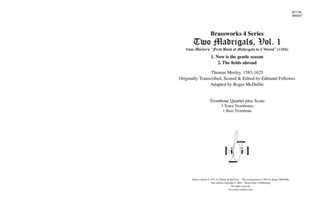 2 Madrigals, Vol. 1, Trombone