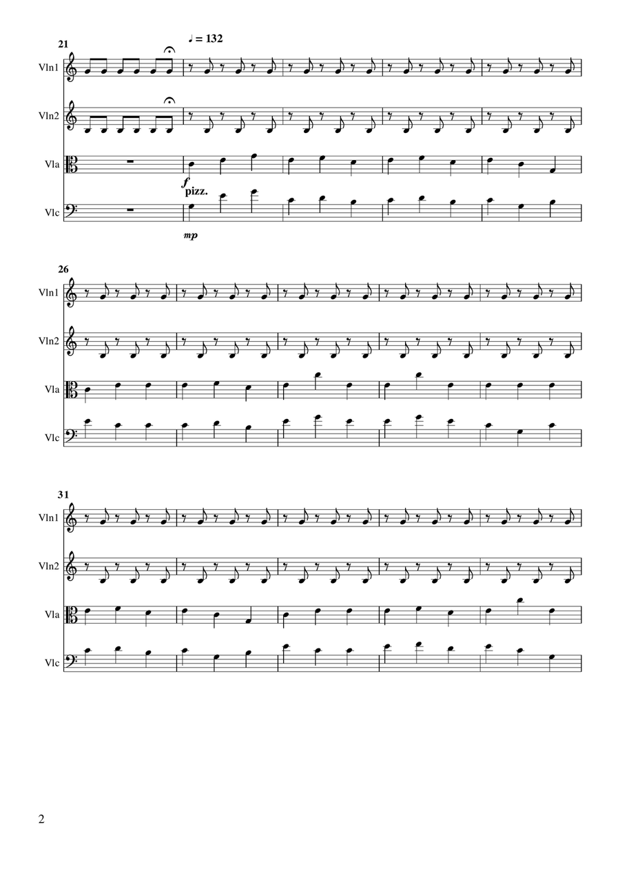 Dawn String Quartet scores gallery preview page 2