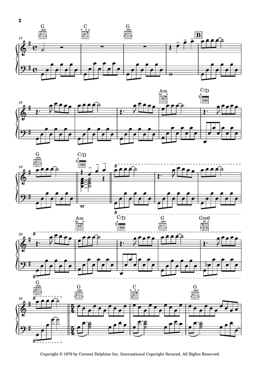 Souvenirs D' Enfanse Piano Solo scores gallery preview page 2