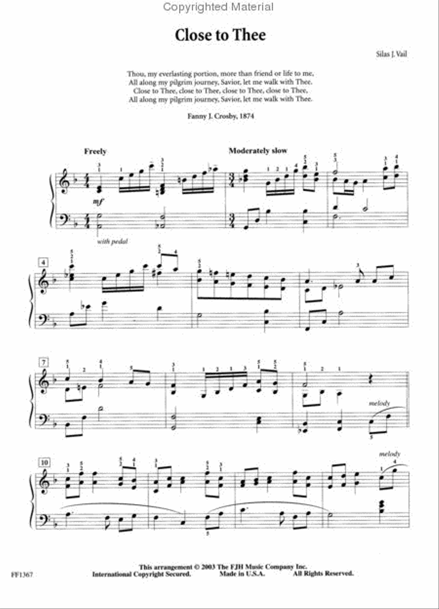 To God Be the Glory To God Be the Glory Piano Solo scores gallery preview page 3