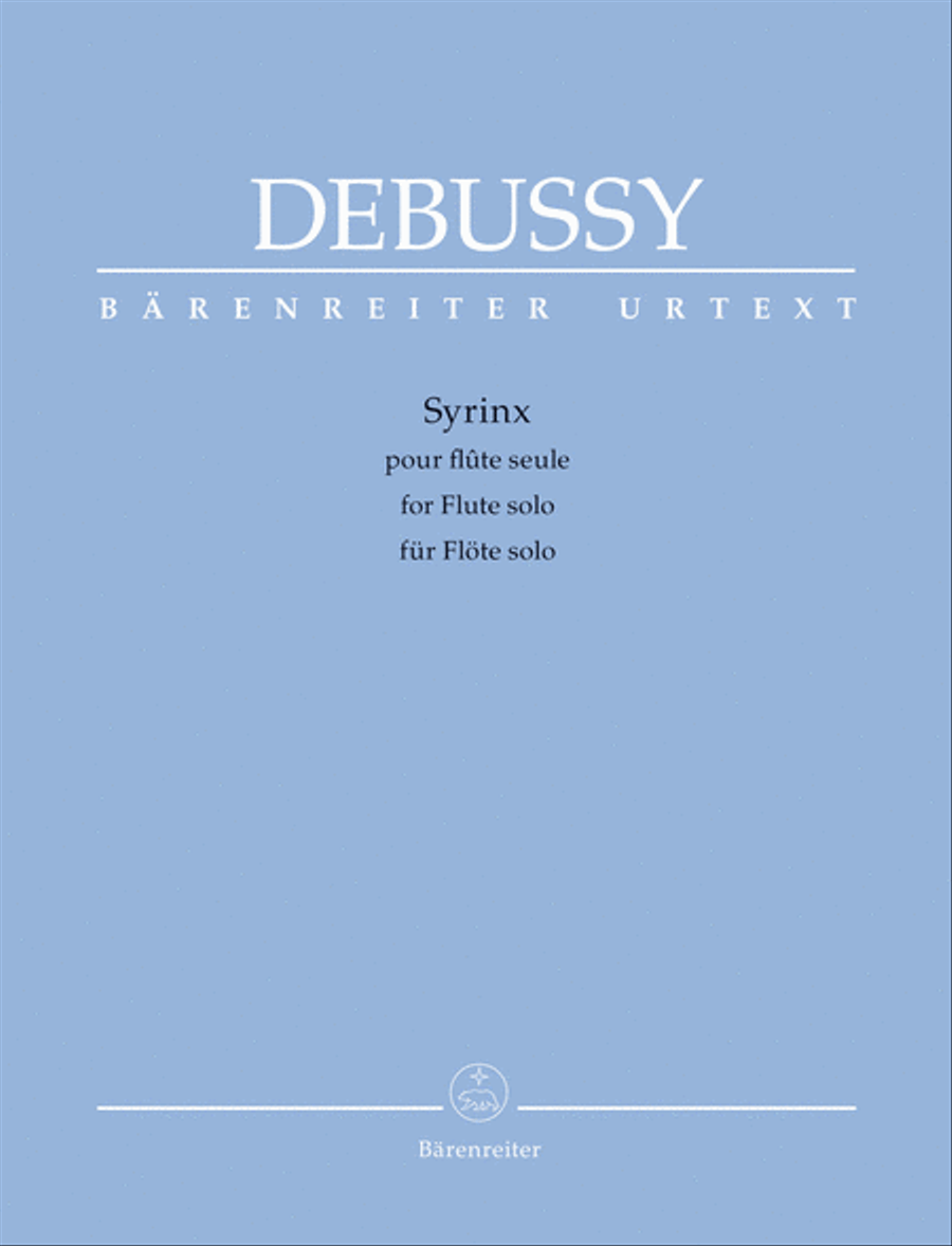 Syrinx for Solo Flute Flute Solo scores gallery preview page 1
