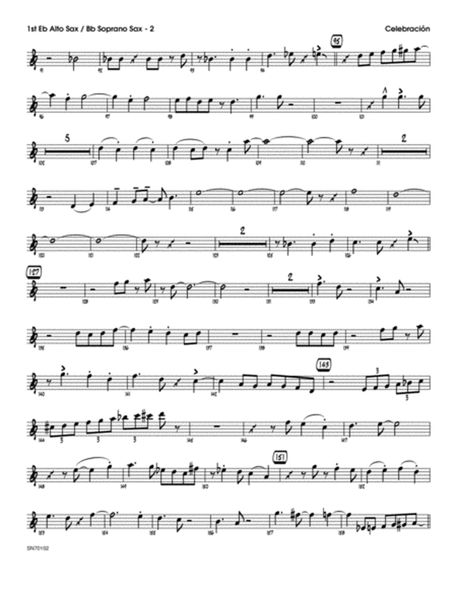 Celebracion - Alto Sax 1/Soprano Sax