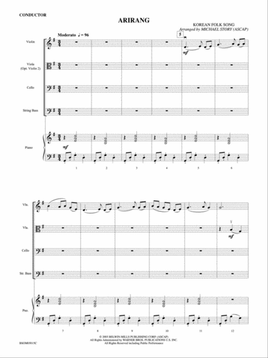 Arirang String Orchestra scores gallery preview page 2