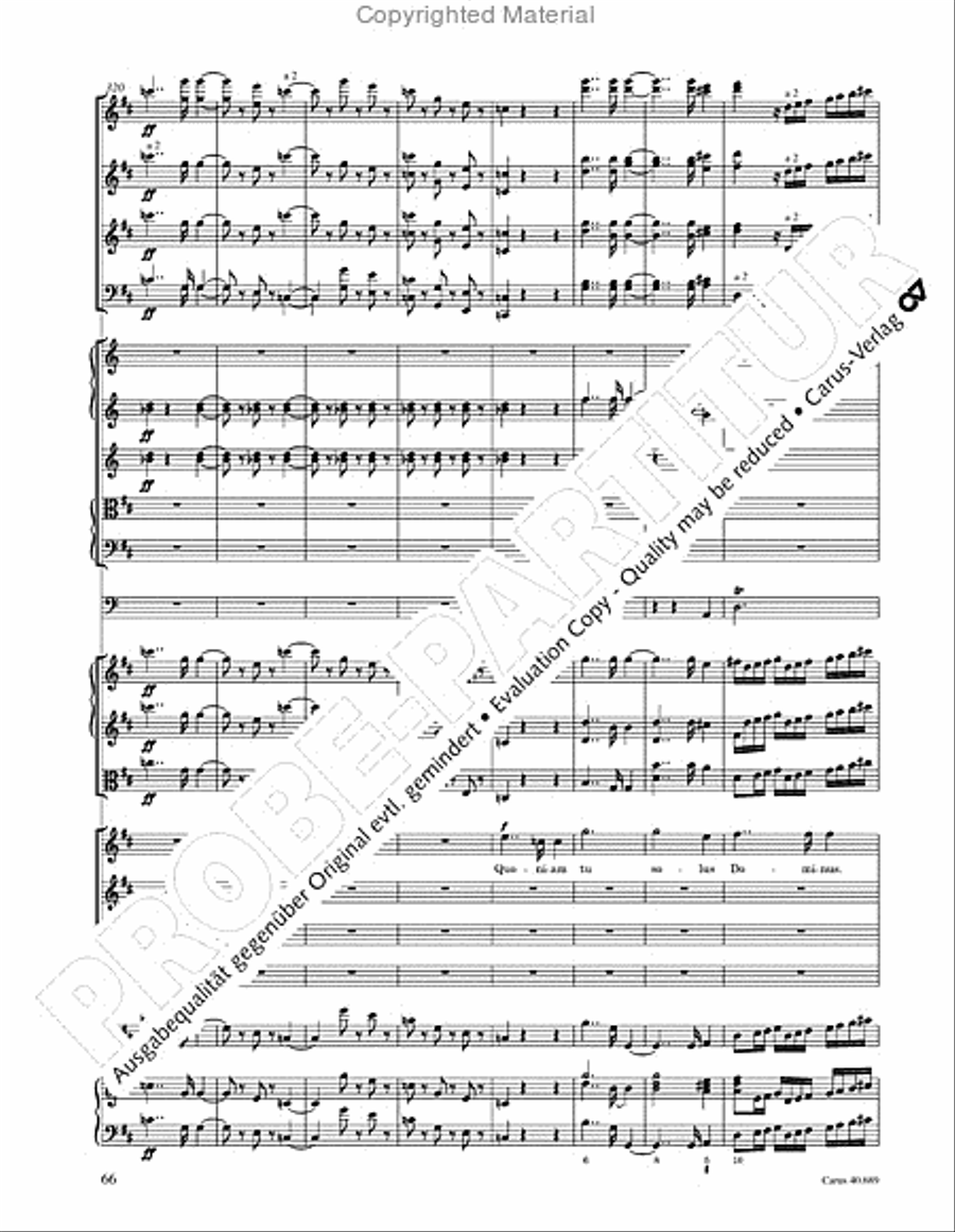 Missa solemnis Missa solemnis 4-Part scores gallery preview page 82