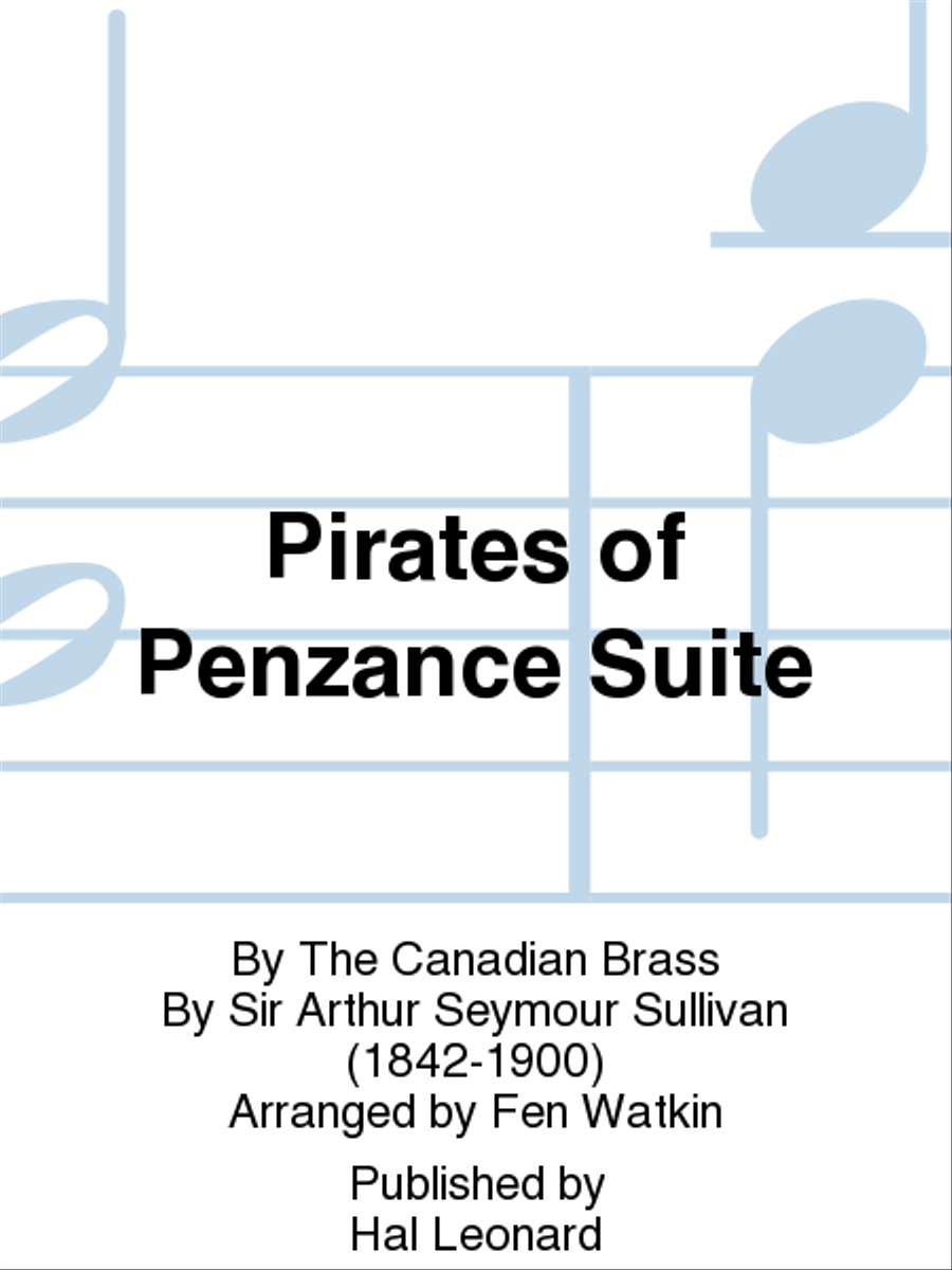 Pirates of Penzance Suite Brass Quintet scores gallery preview page 1