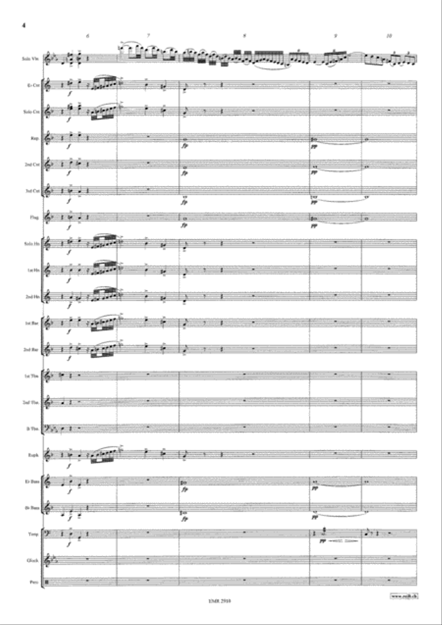 Zigeunerweisen Brass Band scores gallery preview page 5