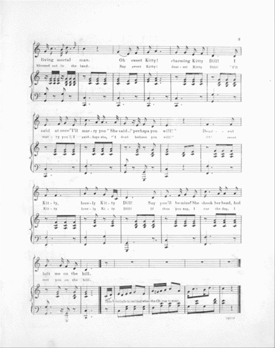 Kitty Dill Voice scores gallery preview page 3