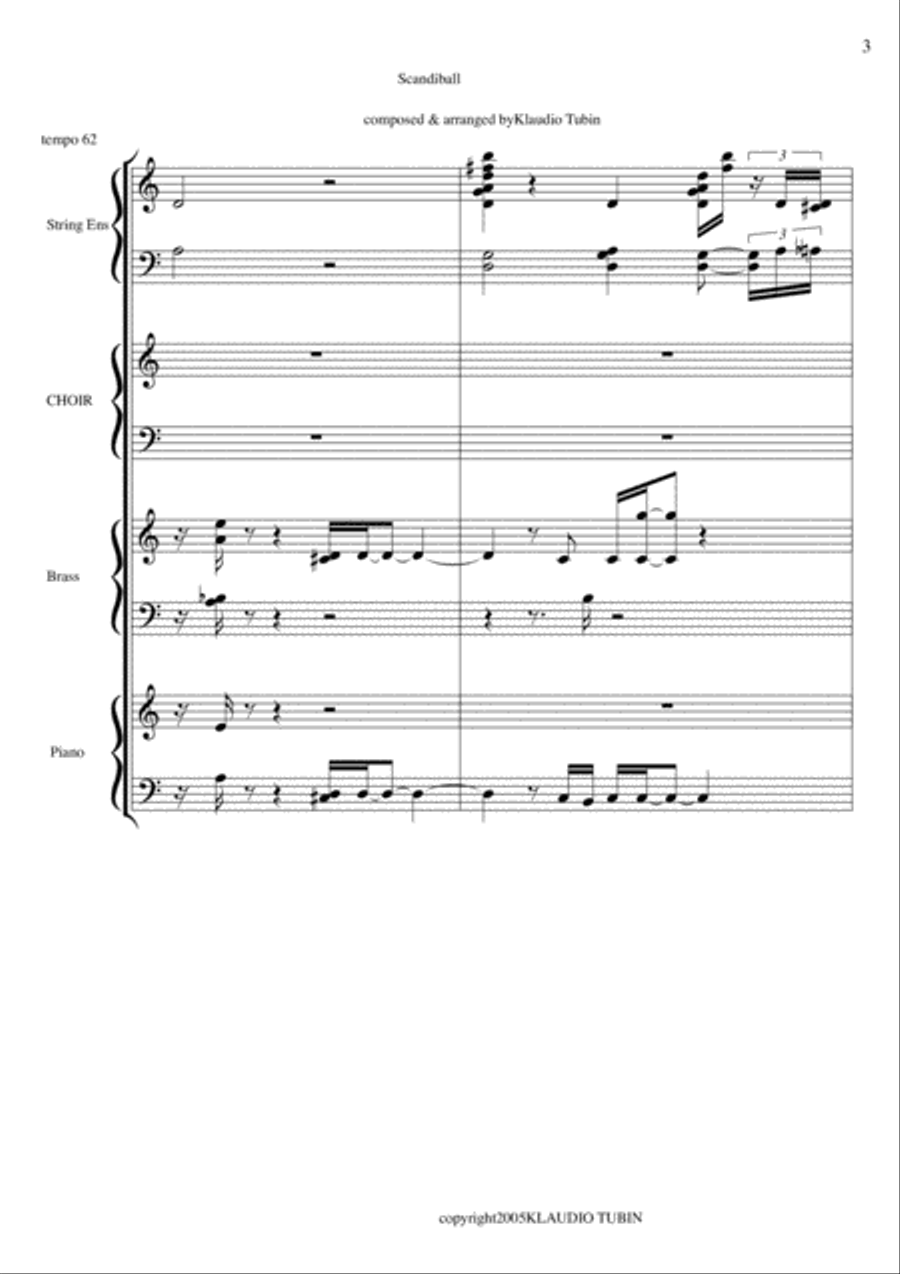 Scandiball Scandiball 4-Part scores gallery preview page 4