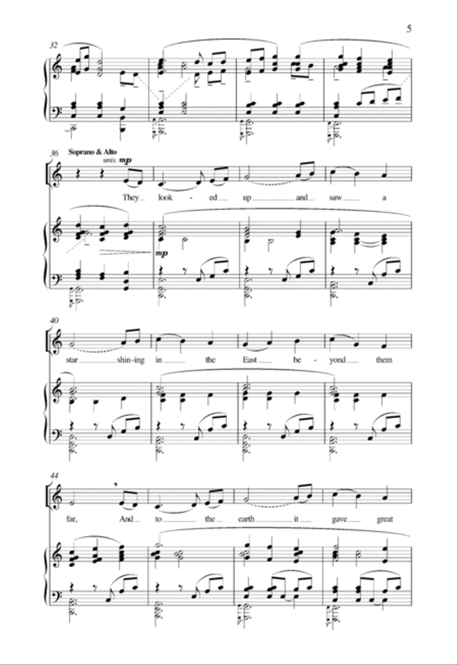 The first Nowell The first Nowell 4-Part scores gallery preview page 4