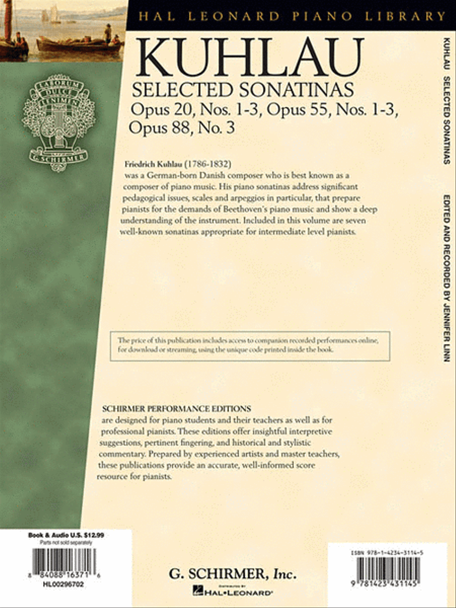 Kuhlau – Selected Sonatinas image number null