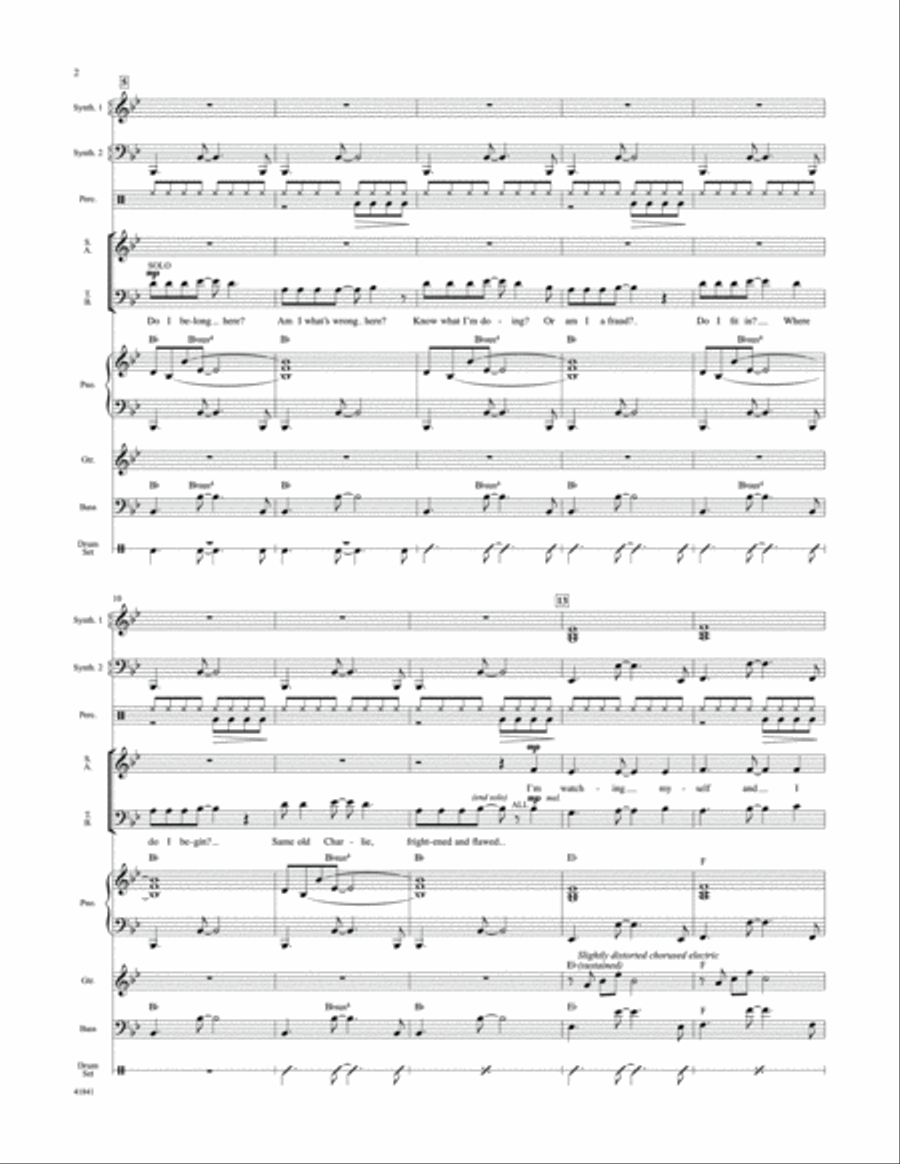 Kinky Boots: Score Score scores gallery preview page 3