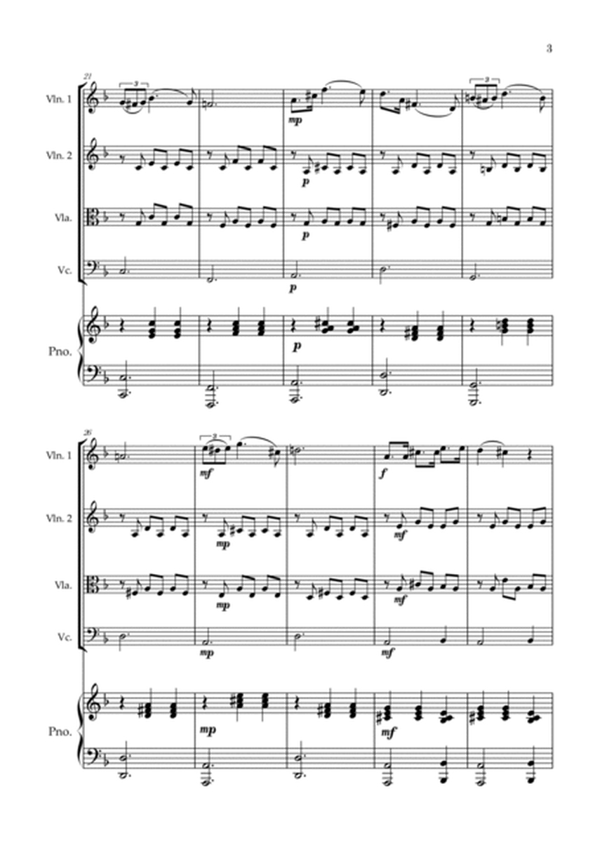 Serenade | Schubert | String Quartet | Piano image number null