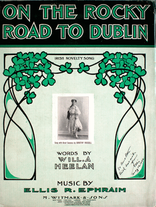 On the Rocky Road to Dublin. Irish Novelty Song