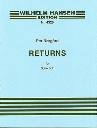 Per Norgard: Returns