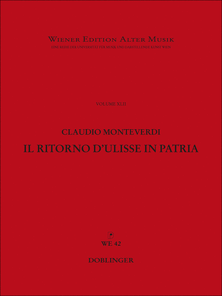 Book cover for Il ritorno d'Ulisse in patria