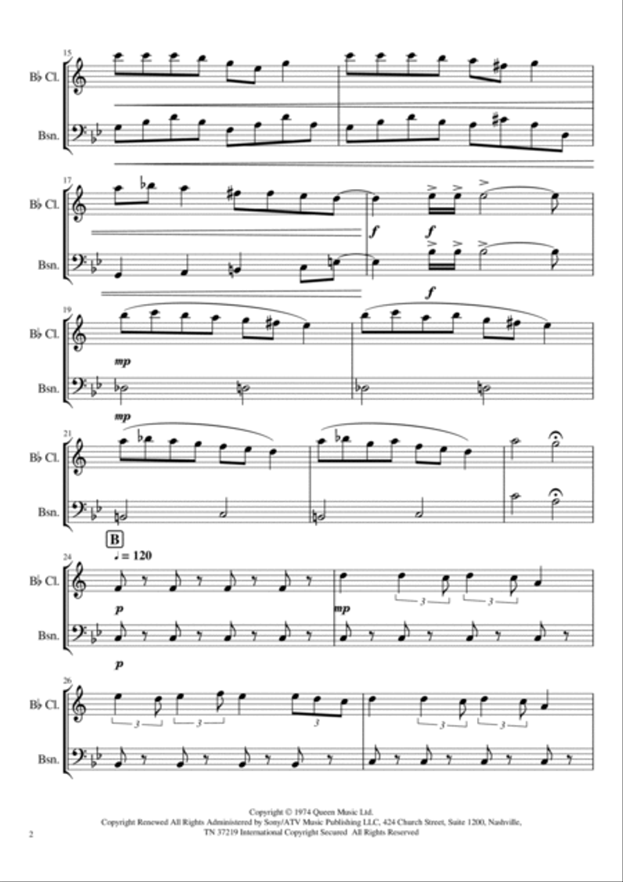 Killer Queen Set of Parts scores gallery preview page 2